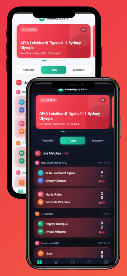 Suiyang Goal Sports App